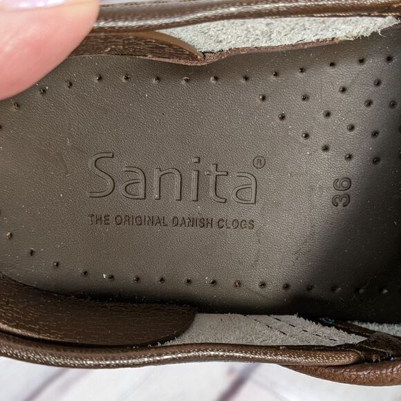 Sanita The Original Danish Clogs Blue Bubble Print Nurse Clogs - Picture 8 of 10